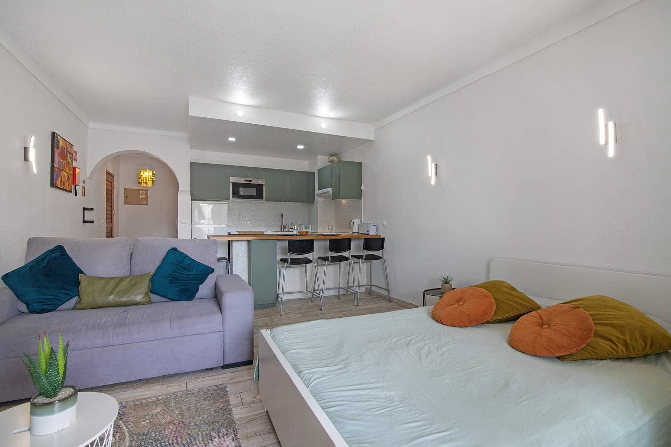 Foto 13 von 21: Ferienwohnung 'Remodelado Próximo Da Praia' mit Balkon und Wi-Fi
