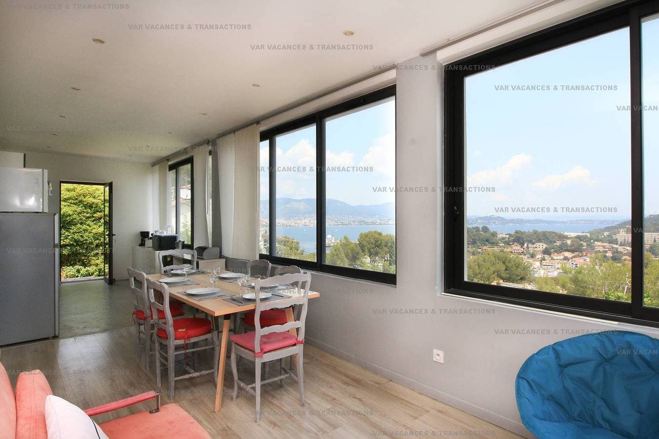 Meerblick, zeitgenössisch, alles zu Fuß, Hafen und Strände...Garten, Terrasse, 2 Badezimmer 1