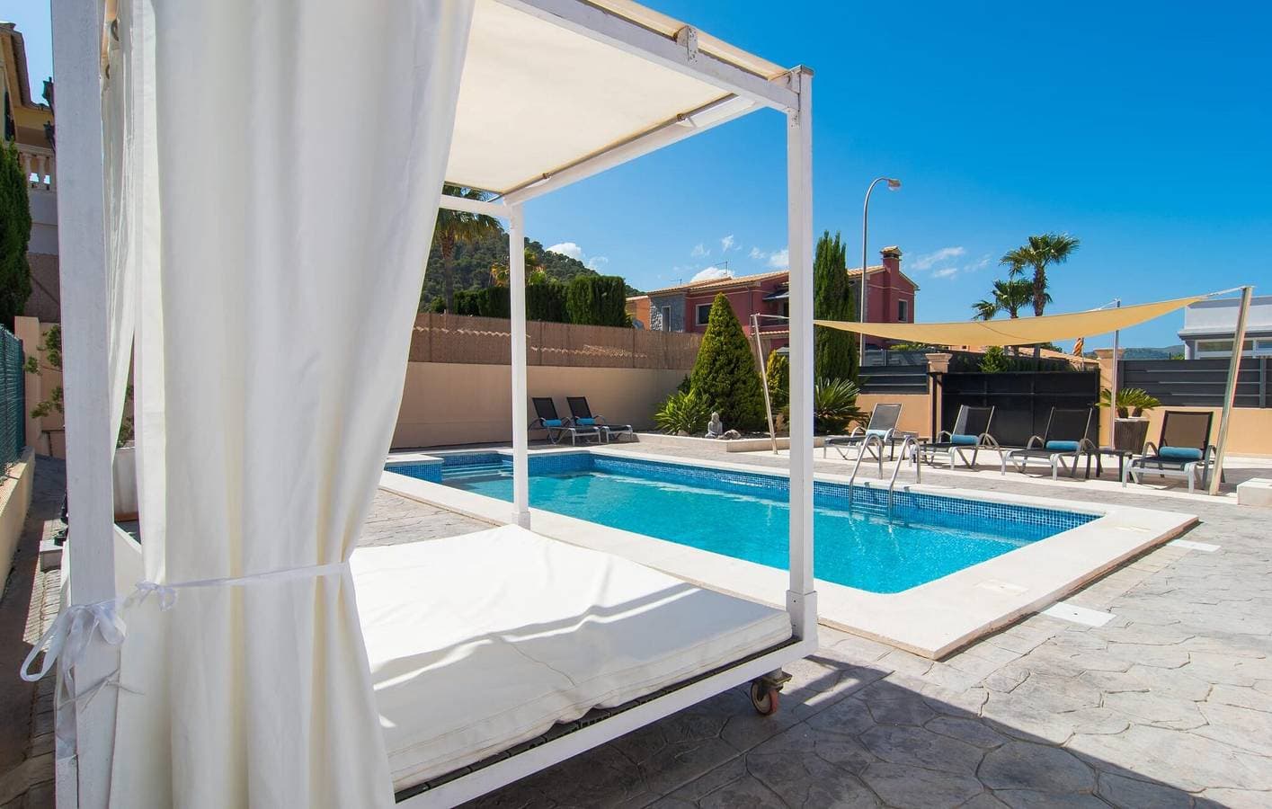 Foto 7 von 41: Ruhige Wohnung mit Meerblick, Pool und Grill