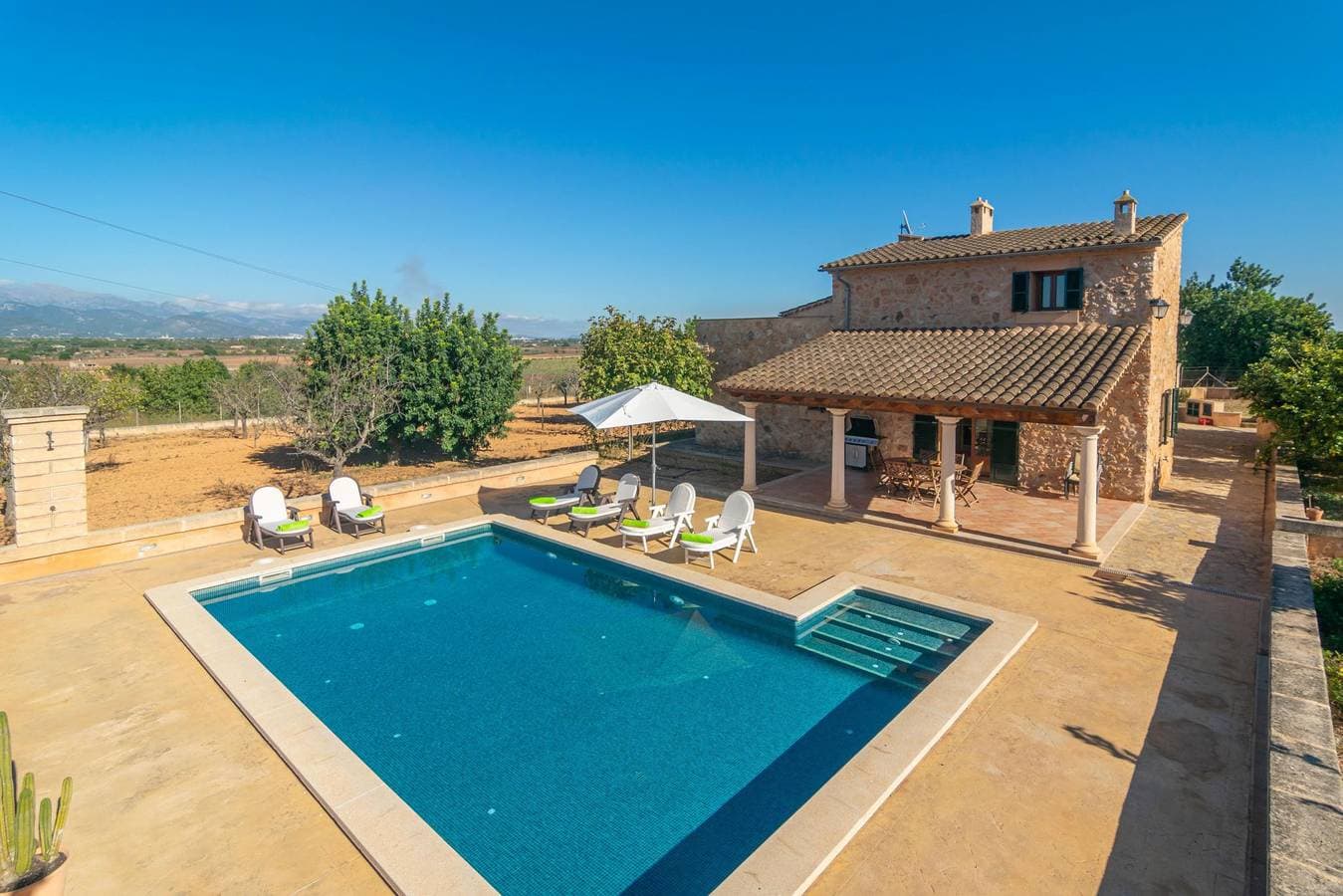 Cas General (Santa Eugenia)- Schöne rustikale Villa mit privatem Salzpool und kostenlosem WLAN 1