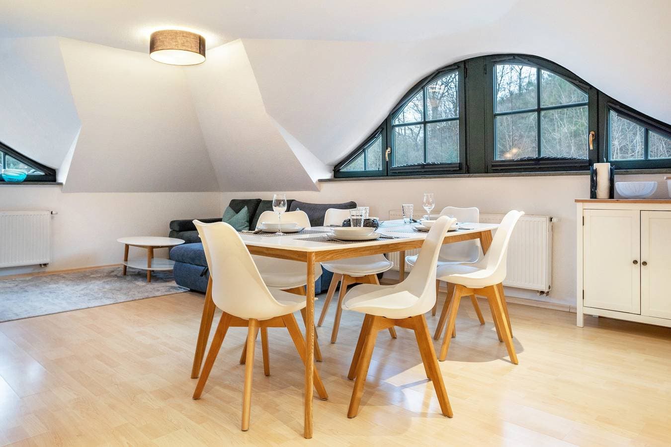 Foto 2 von 30: Ferienwohnung 5 Seebrücke mit Seeblick, privater Terrasse und WLAN