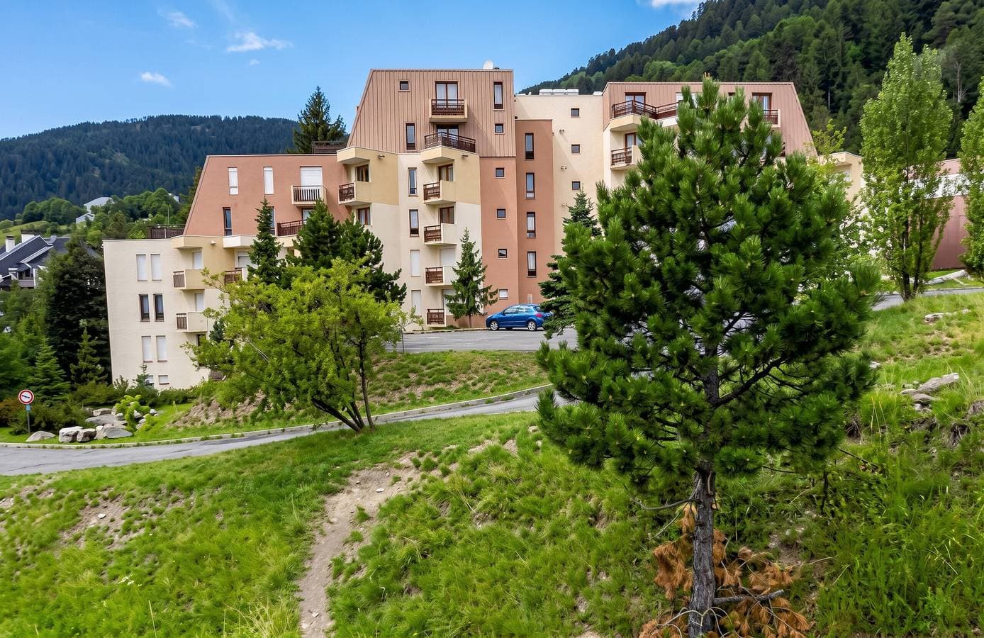 Gemütliches Studio in Uvernet-Fours / 15 m² / Bergblick 1