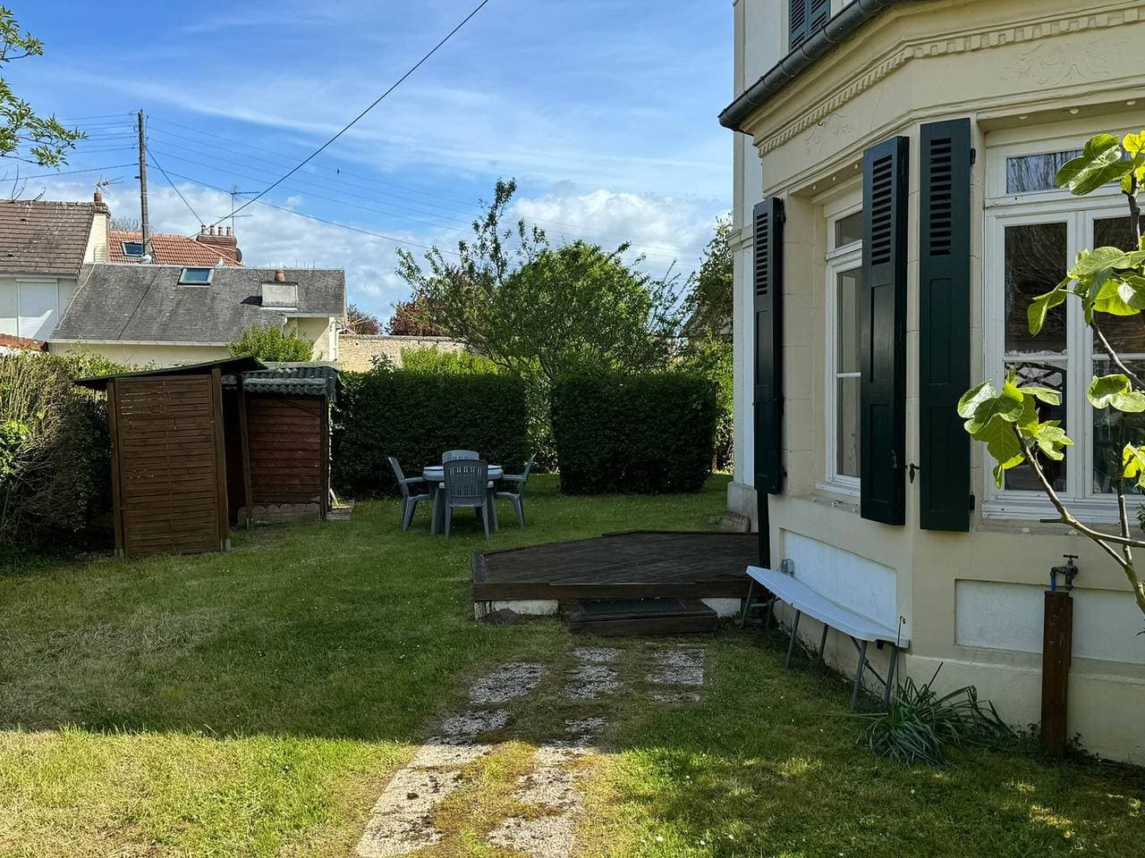 Foto 4 von 16: Cabourg: Großzügige 3-Zimmer-Wohnung mit Garten, nahe Zentrum, ruhige Lage