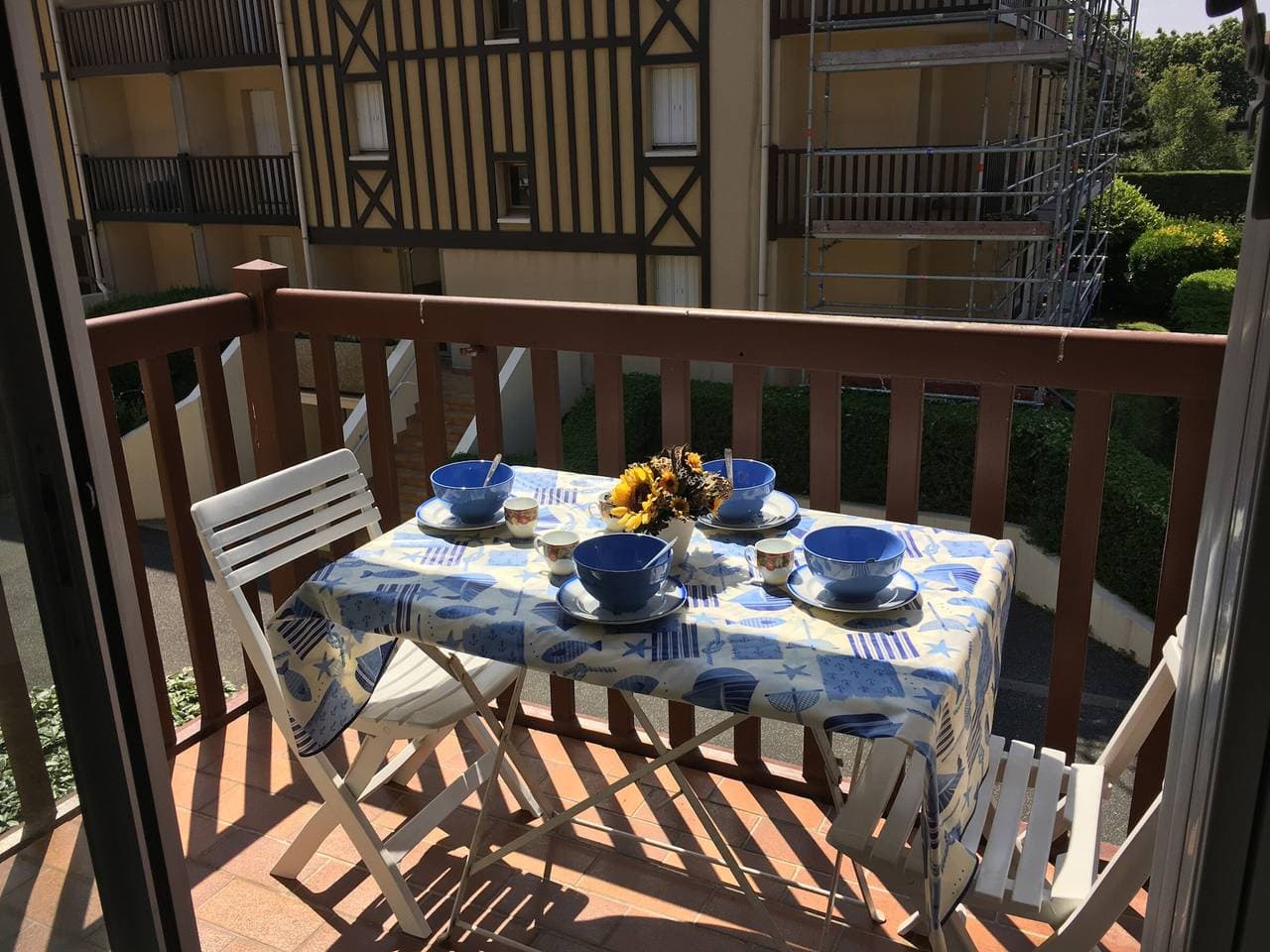 Foto 4 von 13: 2-Zimmer-Wohnung in Strandnähe, großer Balkon, ruhige Lage, Parkplatz - Cabourg