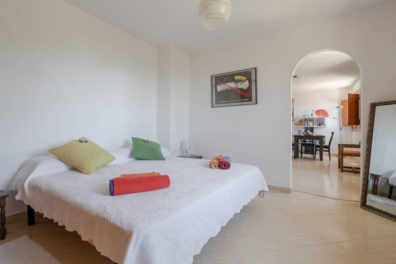 Foto 12 von 25: Ferienwohnung "Luna" mit Gemeinschaftspool, Wi-Fi, Klimaanlage, Terrasse und Garten
