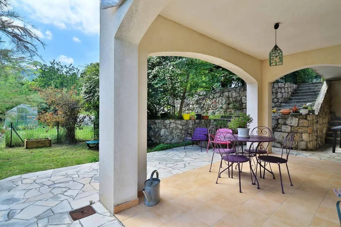 Ferienwohnung 4 Personen 1 Schlafzimmer mit Garten und Parkplatz 1