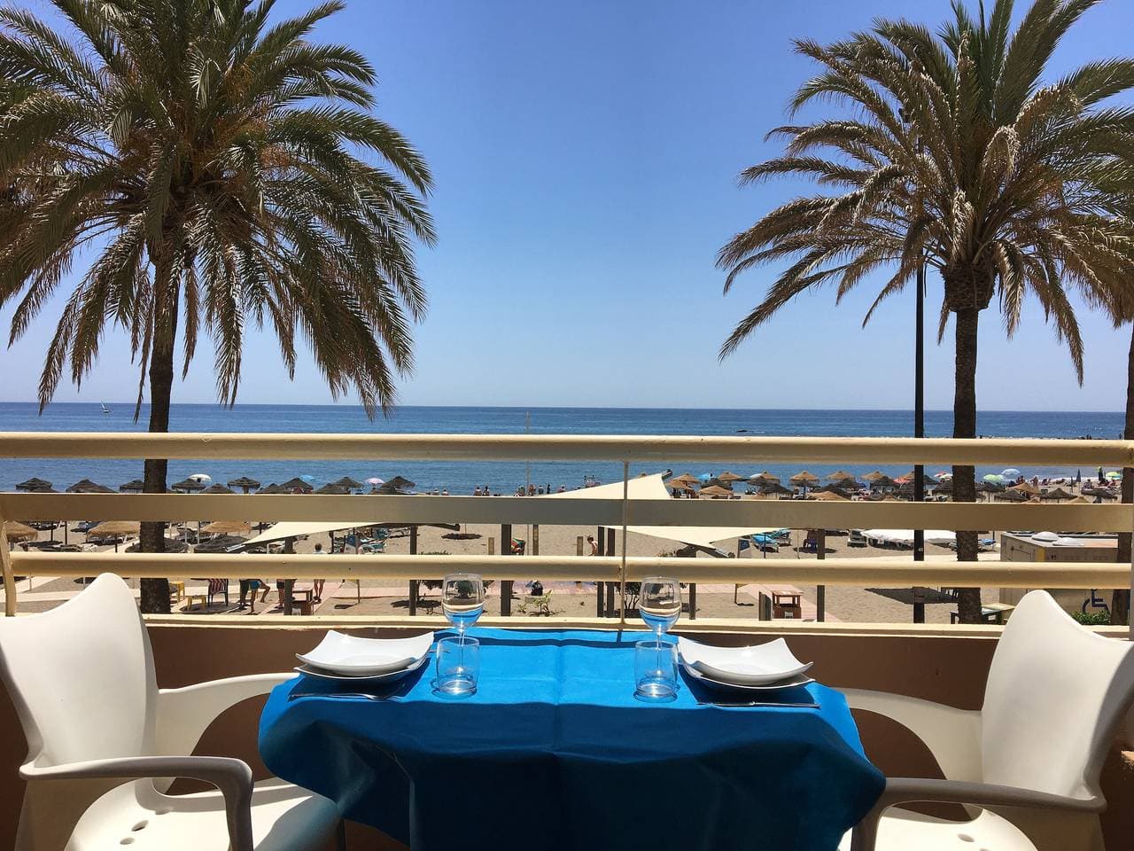 Terraza de ensueño en la playa 1