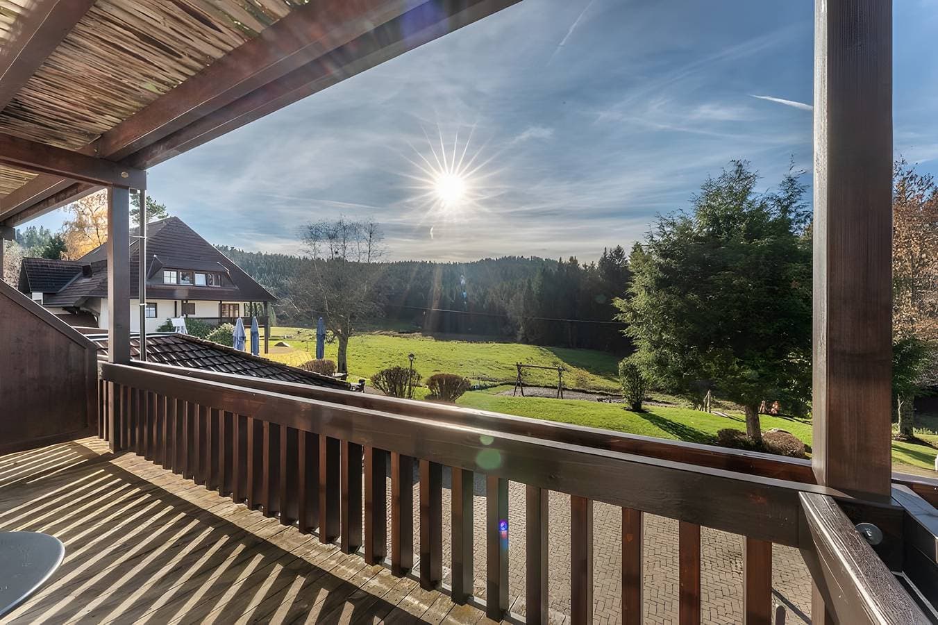 Foto 5 von 35: Ferienwohnung "Waldglück" mit Bergblick, Pool, Sauna und Wi-Fi.