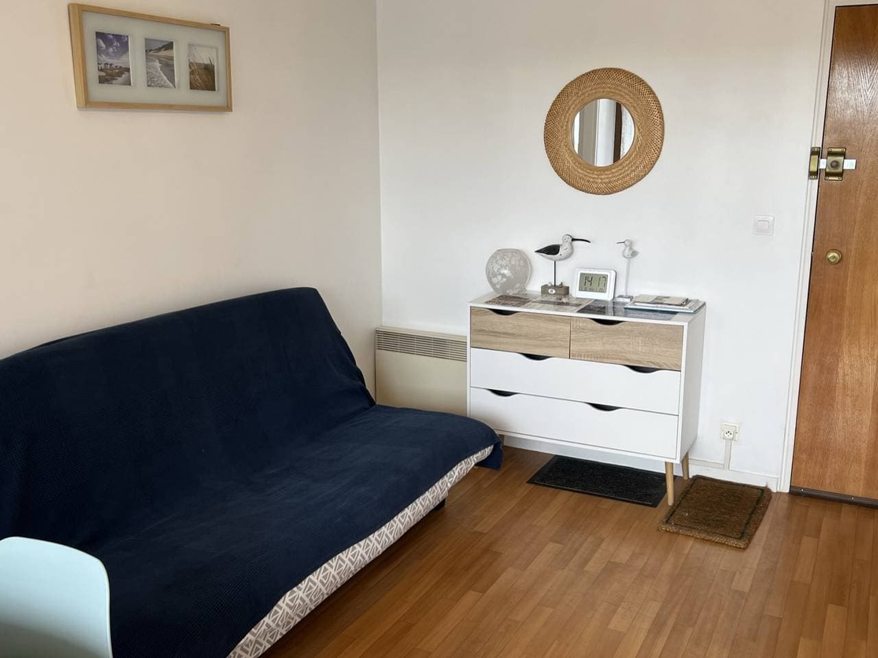Foto 3 von 10: Meerblick! Südbalkon, 70m zum Strand, 2-Zimmer-Wohnung für 5 Personen mit Aufzug