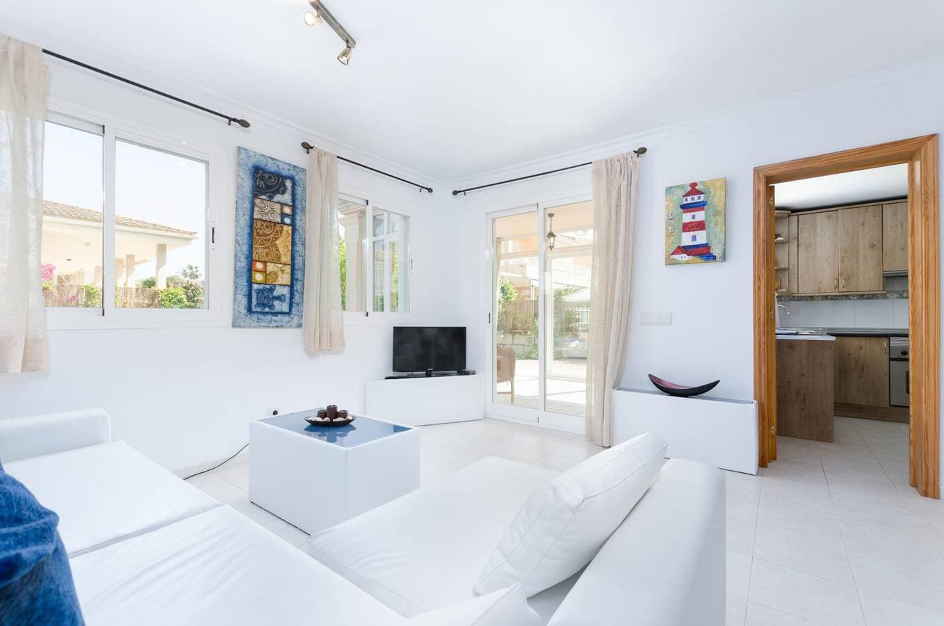 Foto 12 von 52: Es Repos - Ferienhaus mit privaten Pool 500 m vom Strand entfernt. WiFi gratis