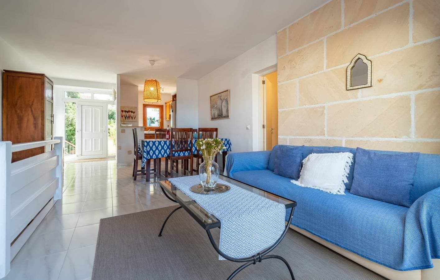 Foto 9 von 31: Apartment mit Meerblick, Terrasse und Grill - 2 km zum Ca Los Camps Strand
