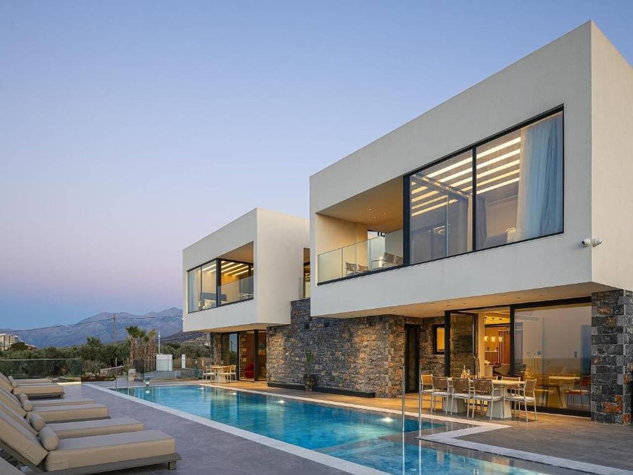 Foto 11 von 74: Villa mit Panoramablick aufs Meer in Chersonissos