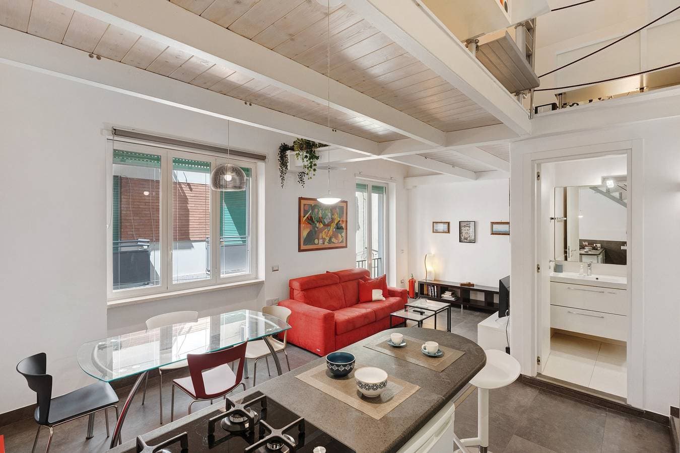 Foto 4 von 21: Ferienwohnung 'The Pepper in Pizzofalcone' mit Balkon, WLAN und Klimaanlage