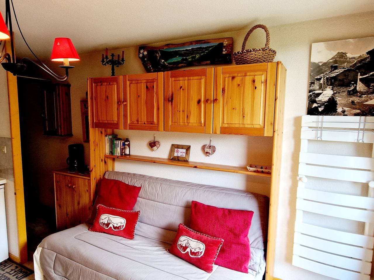 Foto 4 von 10: Charmantes Kabinenstudio nahe Pisten in La Plagne Montalbert