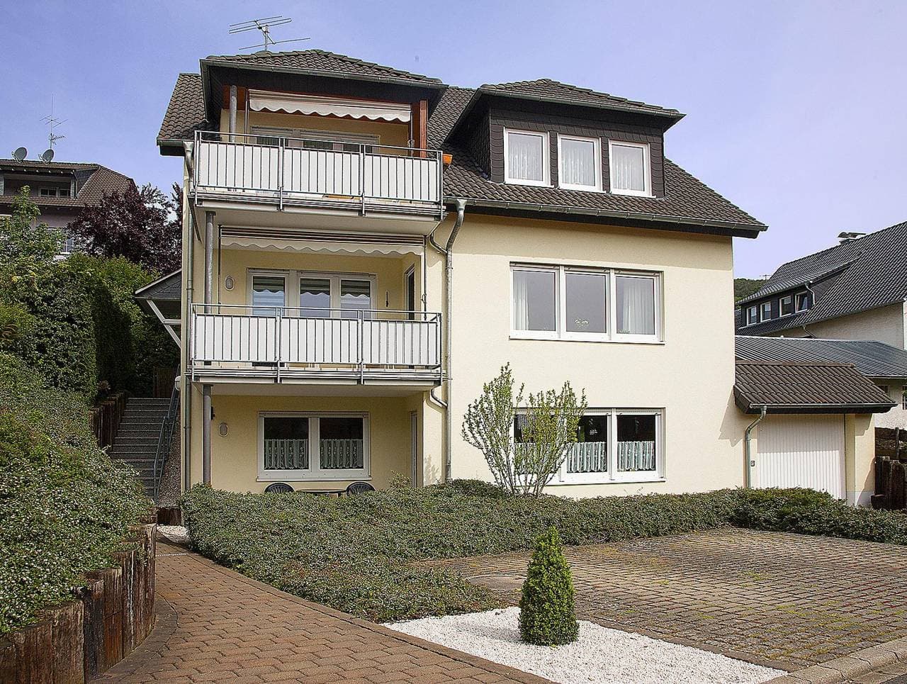 Foto 4 von 23: Appartement/Fewo, Dusche oder Bad, Wc, 2 Schlafräu