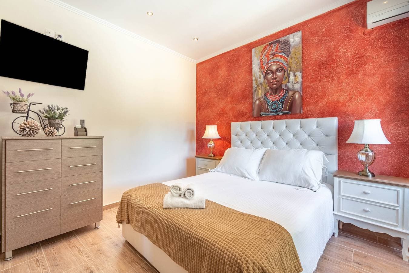 Foto 11 von 31: Ferienwohnung 'Angela Panorama' mit Meerblick, WLAN und Klimaanlage