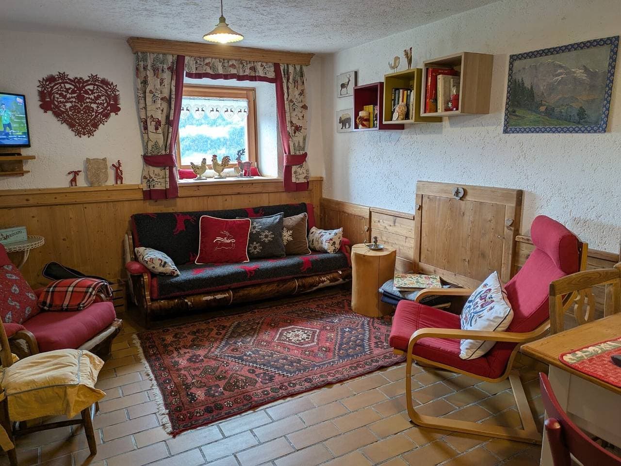 Foto 6 von 32: Ferienhaus "Baita Nido tra i Monti" mit Bergblick und Terrasse