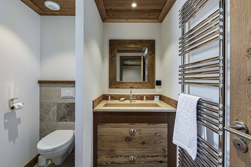 Foto 6 von 15: Schöne Wohnung in Courchevel Le Praz, nah an den Pisten, mit Parkplatz und WLAN