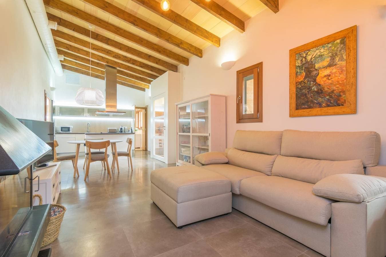Foto 12 von 34: Paratge De Son Toniet - Apartment mit privaten Pool in Buger. WiFi gratis