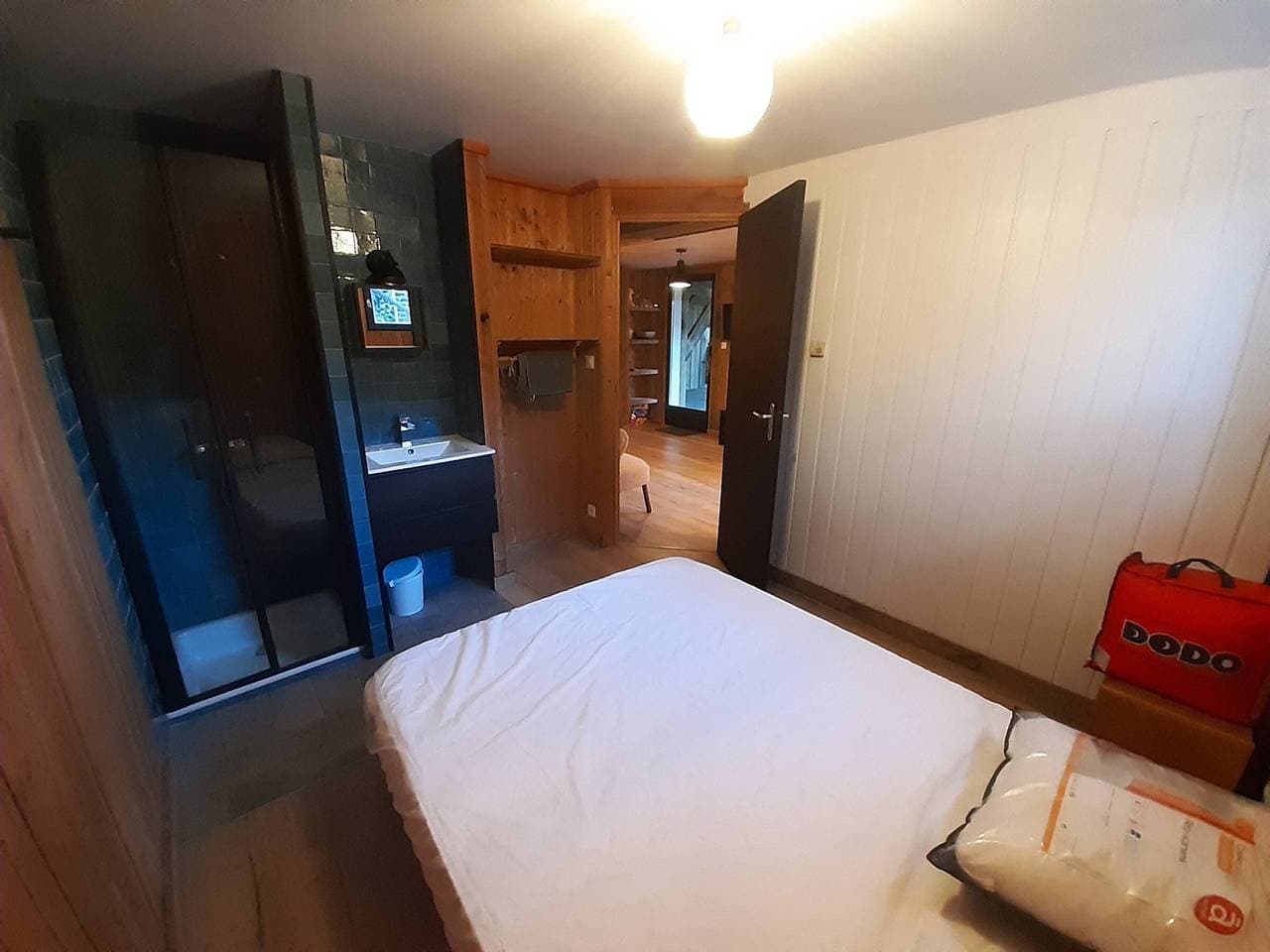 Foto 9 von 15: Gemütliche neue Wohnung mit Waldblick und Terrasse, 5 Pers, Parkplatz