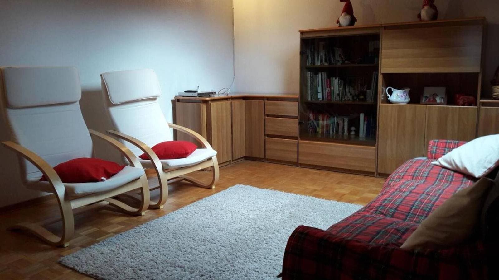 Foto 6 von 24: Ferienwohnung 'Mansarda Le Chateau' mit Bergblick, Gemeinschaftsgarten und Wi-Fi