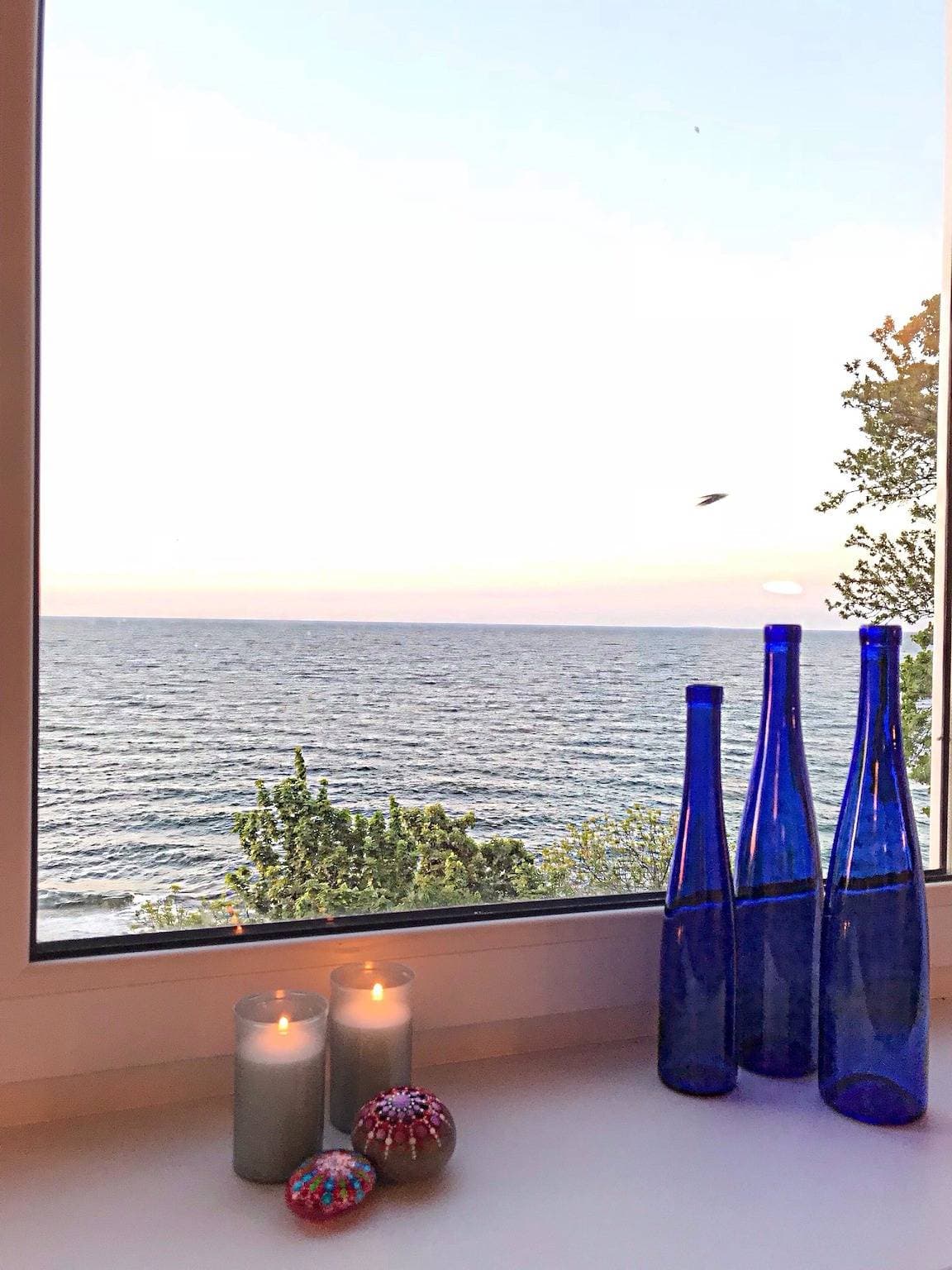 Foto 4 von 14: Gudhjem ... unsere Ferienwohnung mit tollem Meerblick
