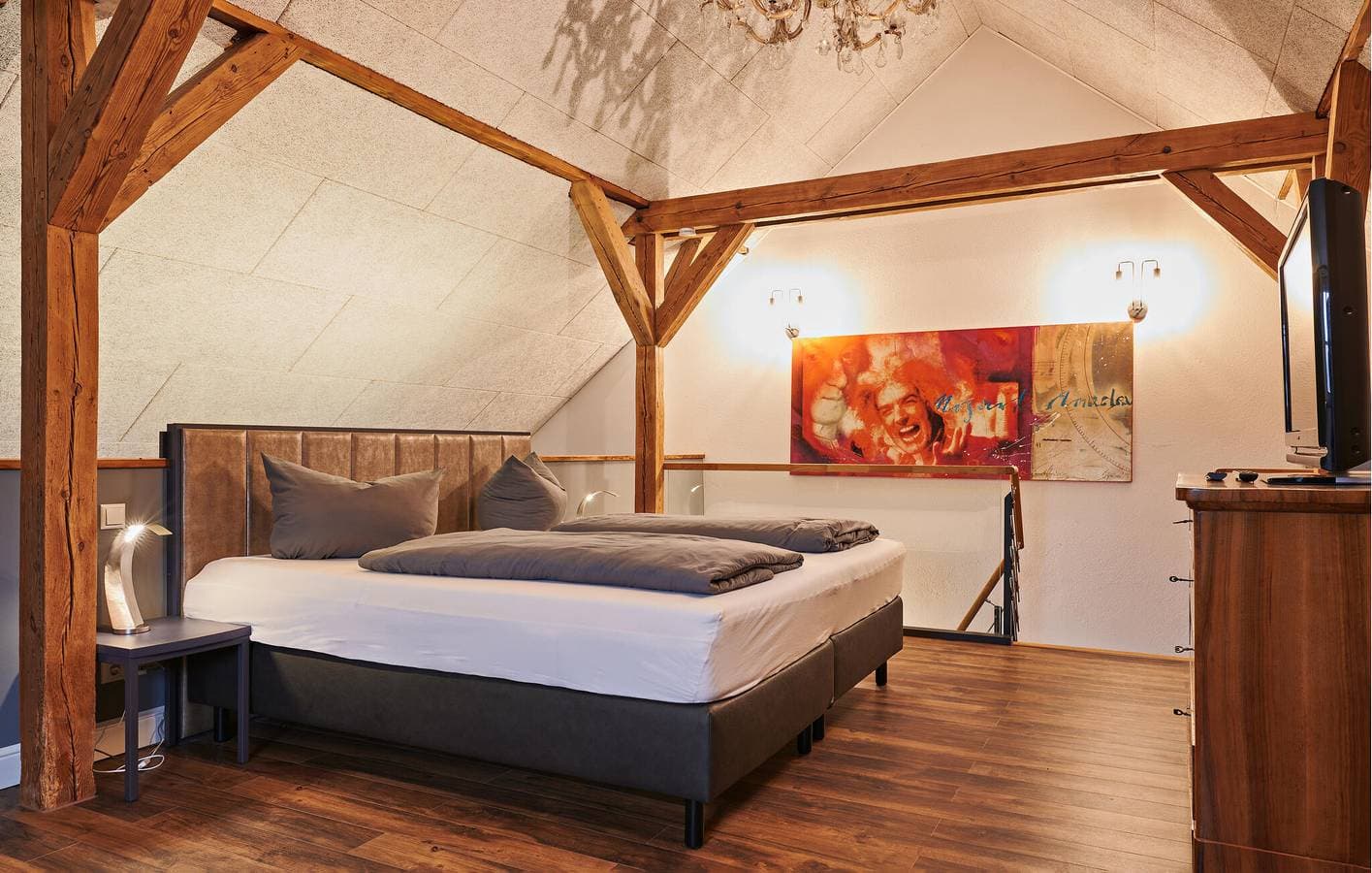 Foto 7 von 16: Gemütliche 1-Zimmer-Wohnung mit WLAN, Fernseher und Parkplatz
