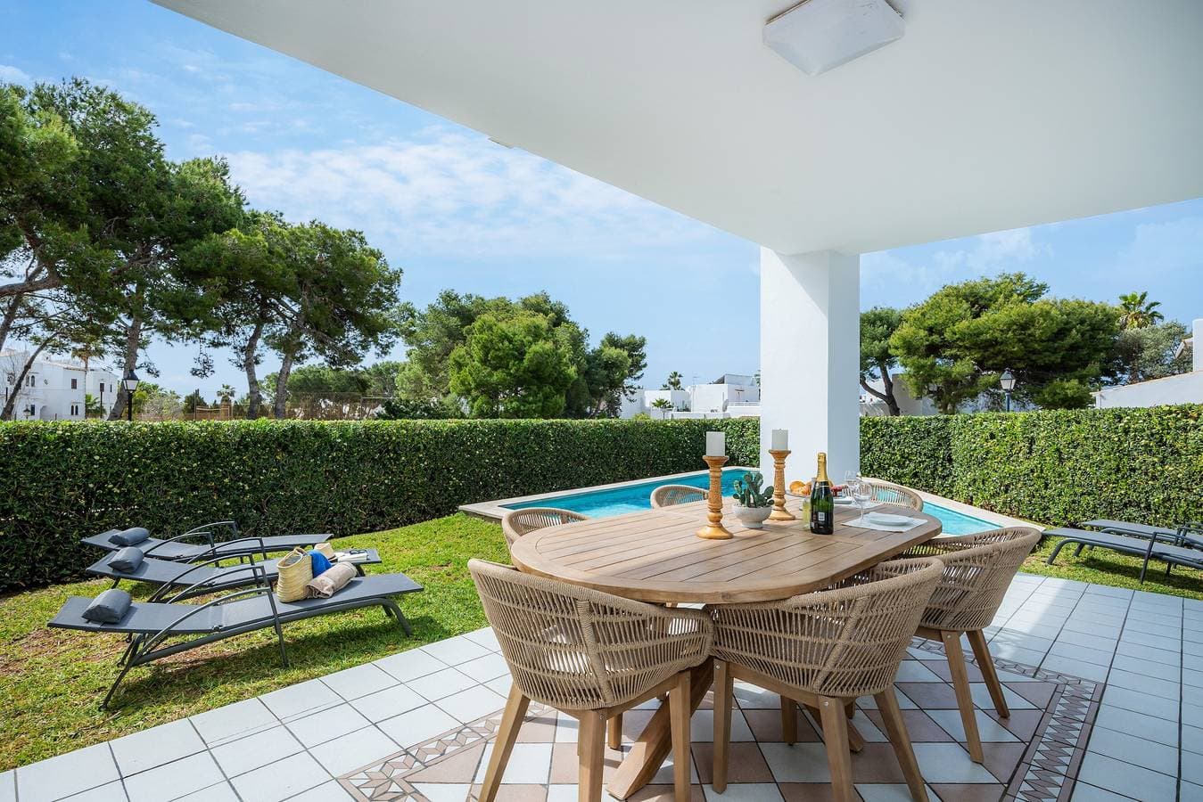 Foto 3 von 41: Villa 'Sa Caleta de Cala D'Or' mit Meerblick, Pool, 2 Terrassen und WLAN