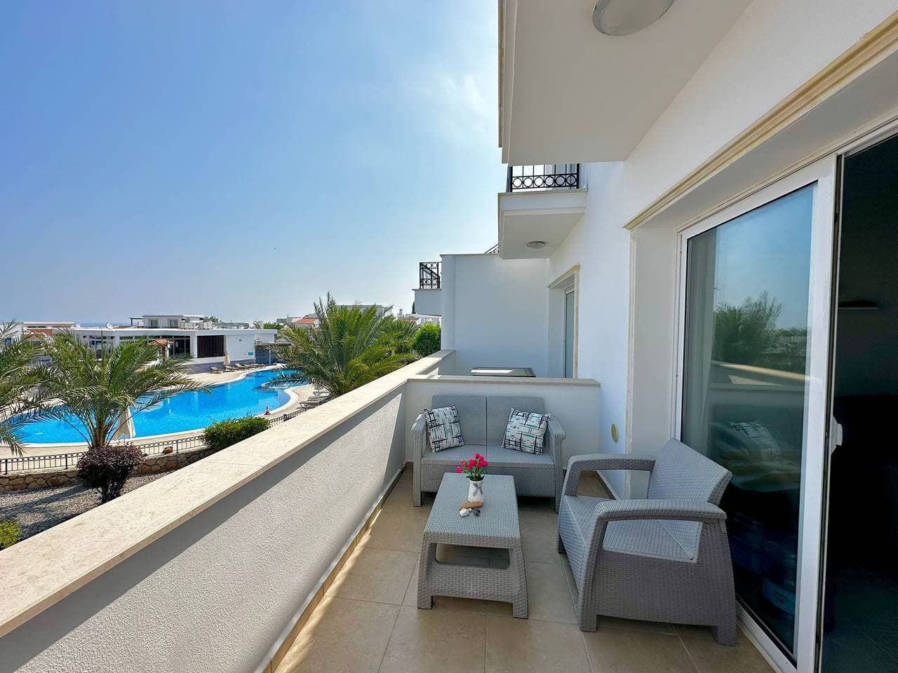 Foto 2 von 12: Wohnung mit Meerblick und Balkon — Sea Magic Park, Esentepe