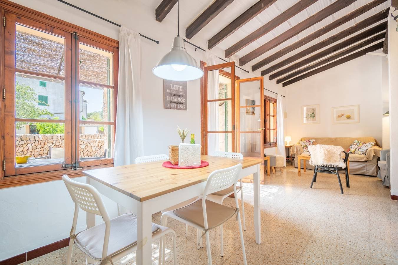Foto 5 von 26: Bauernhaus 'Sa Bassa Crua Agroturismo 2' mit Gemeinschaftspool, privater Terrasse und WLAN