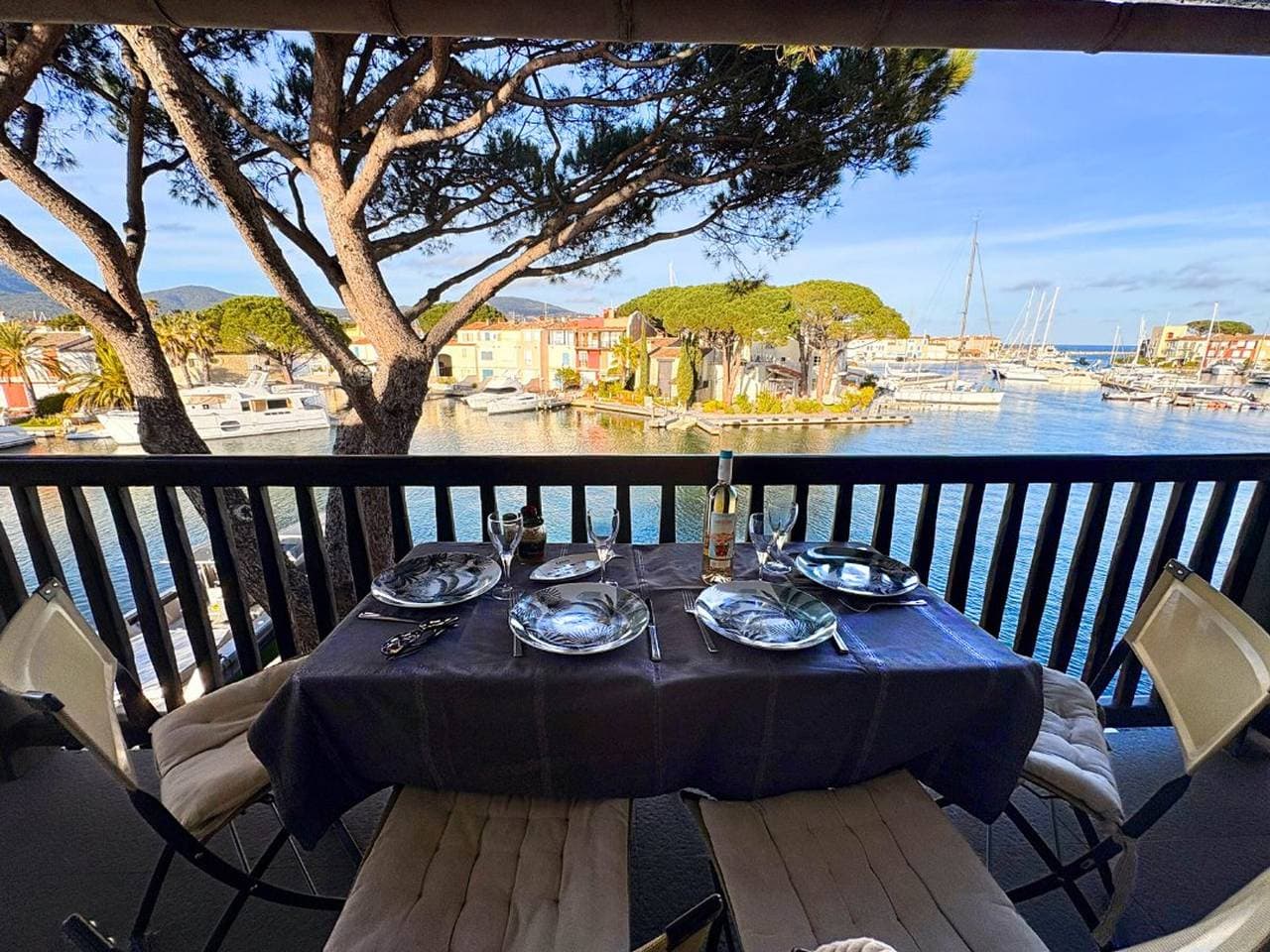 Foto 2 von 20: Renovierte Wohnung mit Internet, 2 Schlafzimmer, Parkplatz in Port Grimaud