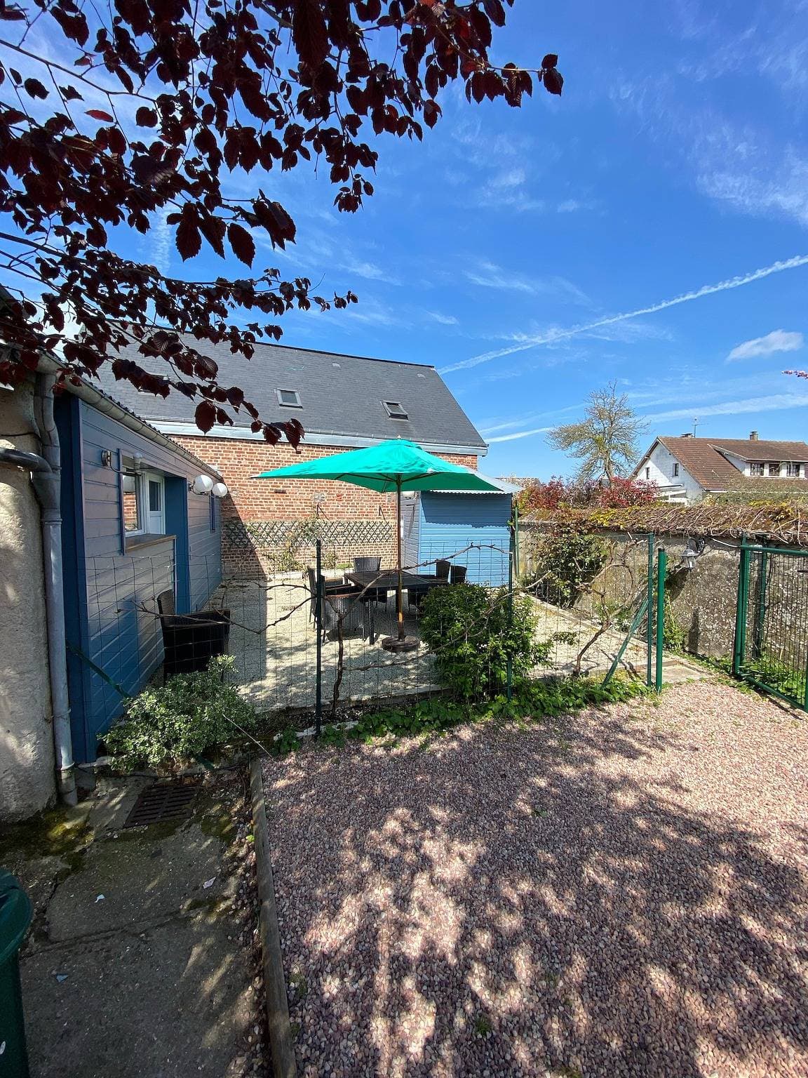 Foto 12 von 13: Ferienwohnung 'Le Jardin De Sasha' mit privater Terrasse, privatem Garten und WLAN