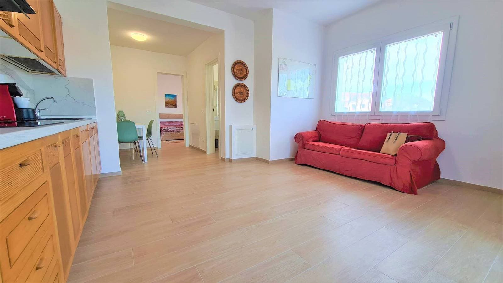 Foto 10 von 17: Ferienwohnung 'Spiagge Bianche' mit Meerblick, Balkon und Klimaanlage
