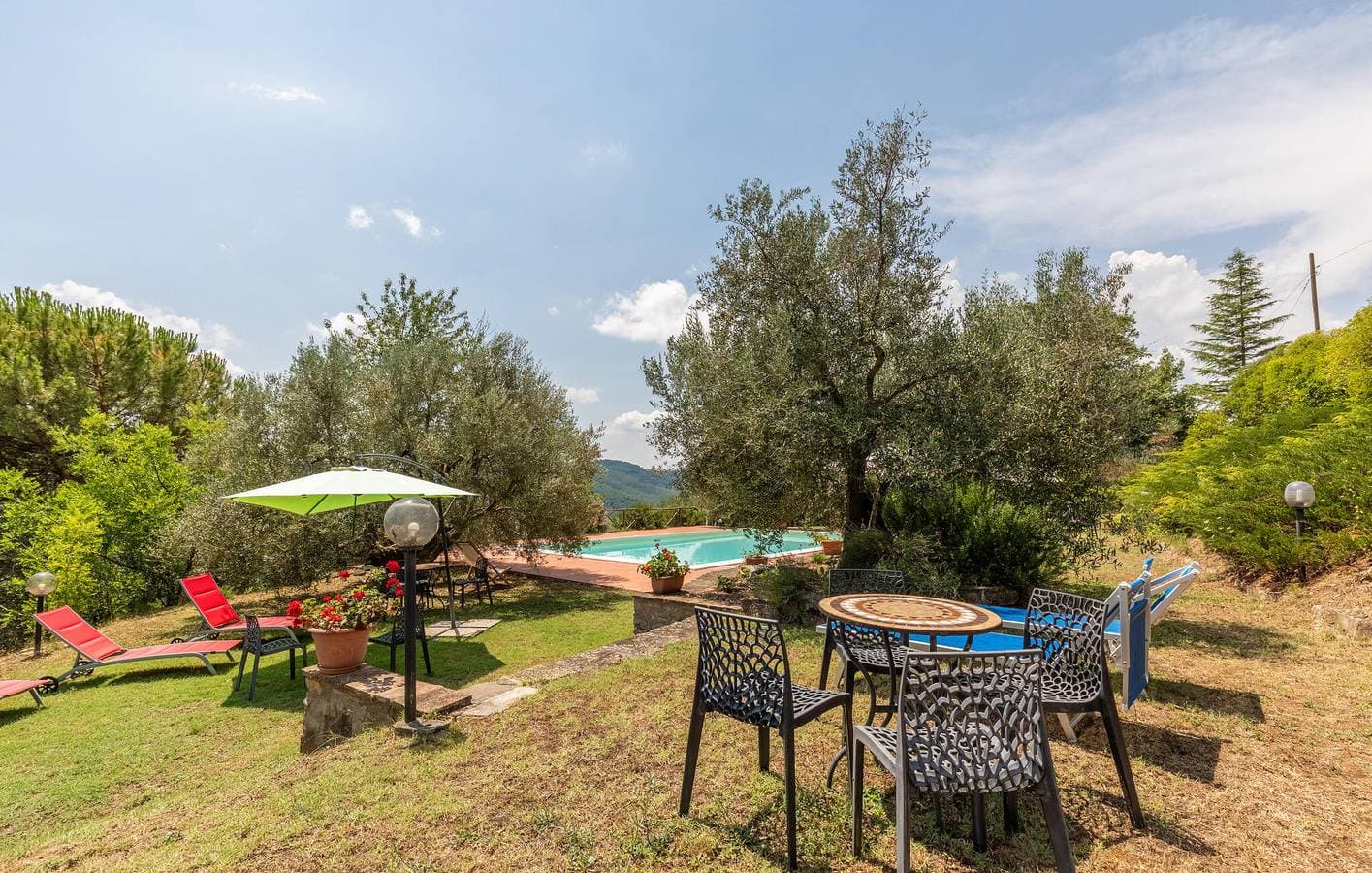 Foto 8 von 38: Gemütliche Wohnung mit Pool, Garten & WiFi in der Nähe von Monte Santa Maria Tiberina