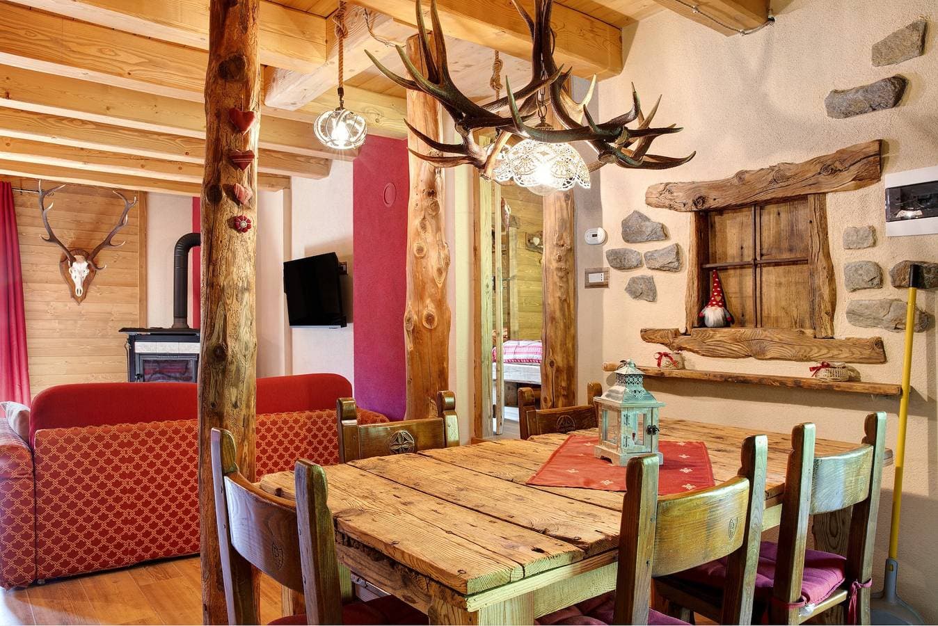Foto 7 von 24: Chalet 'dei Cervi' mit Bergblick, privatem Garten und Balkon