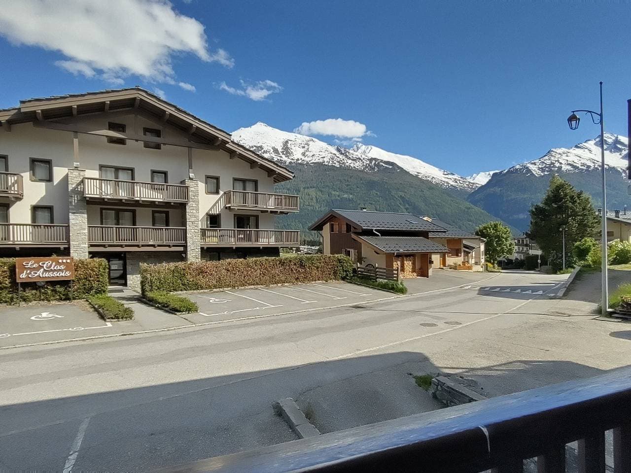 Foto 6 von 12: Studio Kabine 2/3 Pers mit großer Terrasse und Bergblick in Aussois