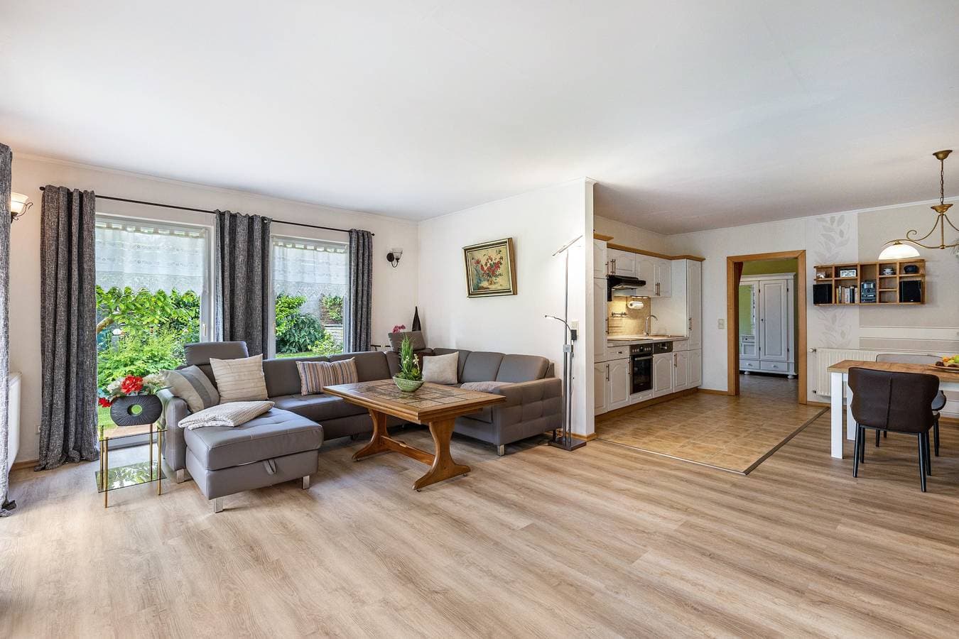 Foto 13 von 31: Ferienhaus 'Ferienhaus 75 Qm, 1 Schlafzimmer' mit privater Terrasse, Gemeinschaftsgarten und WLAN