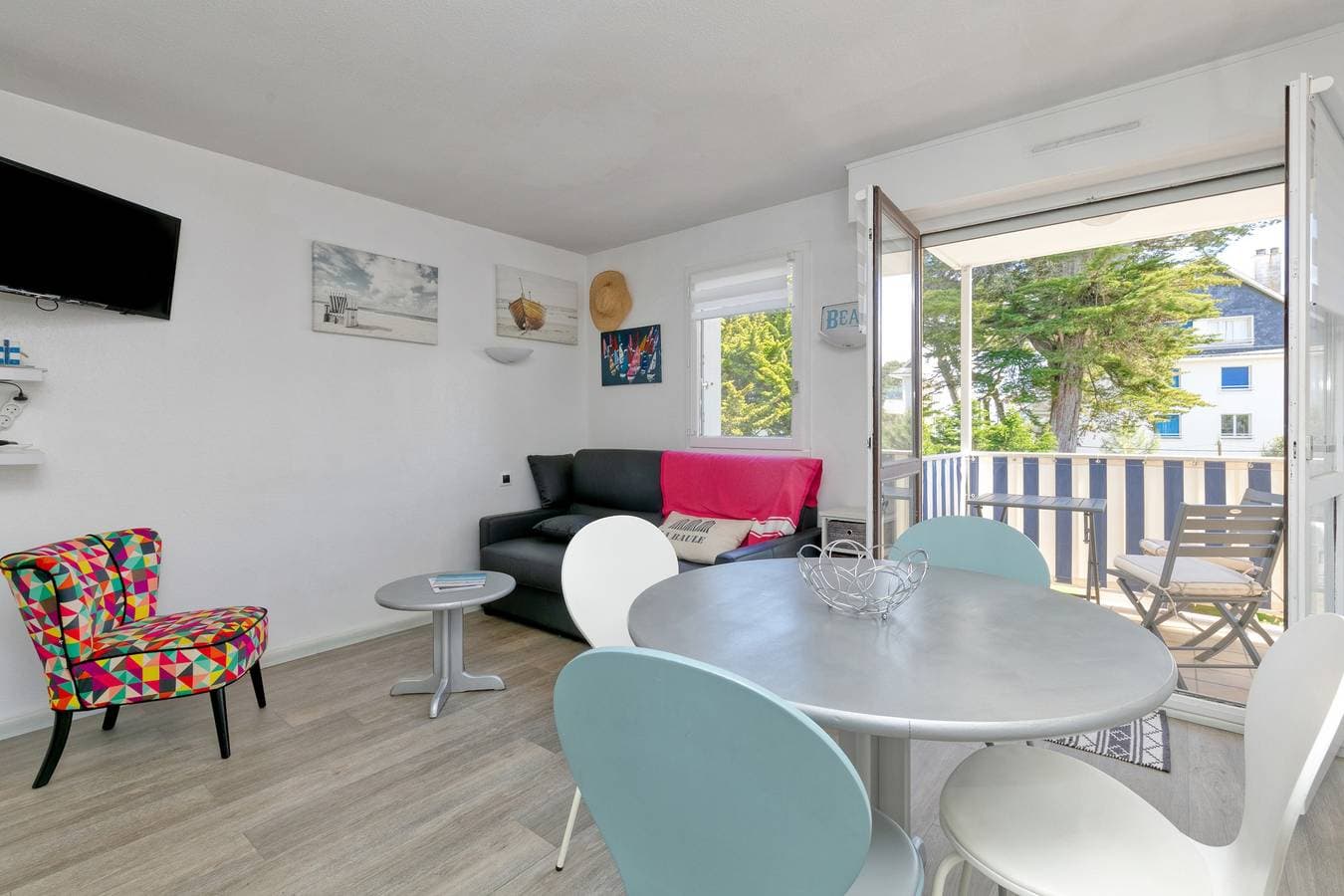 Foto 5 von 20: Studio-Apartment 'Appartement Avec Balcon' mit Balkon