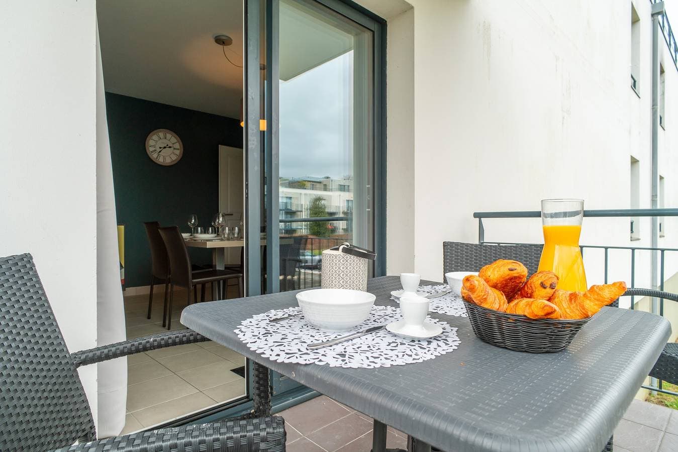 Foto 12 von 17: Ferienwohnung für 4 Personen mit Balkon