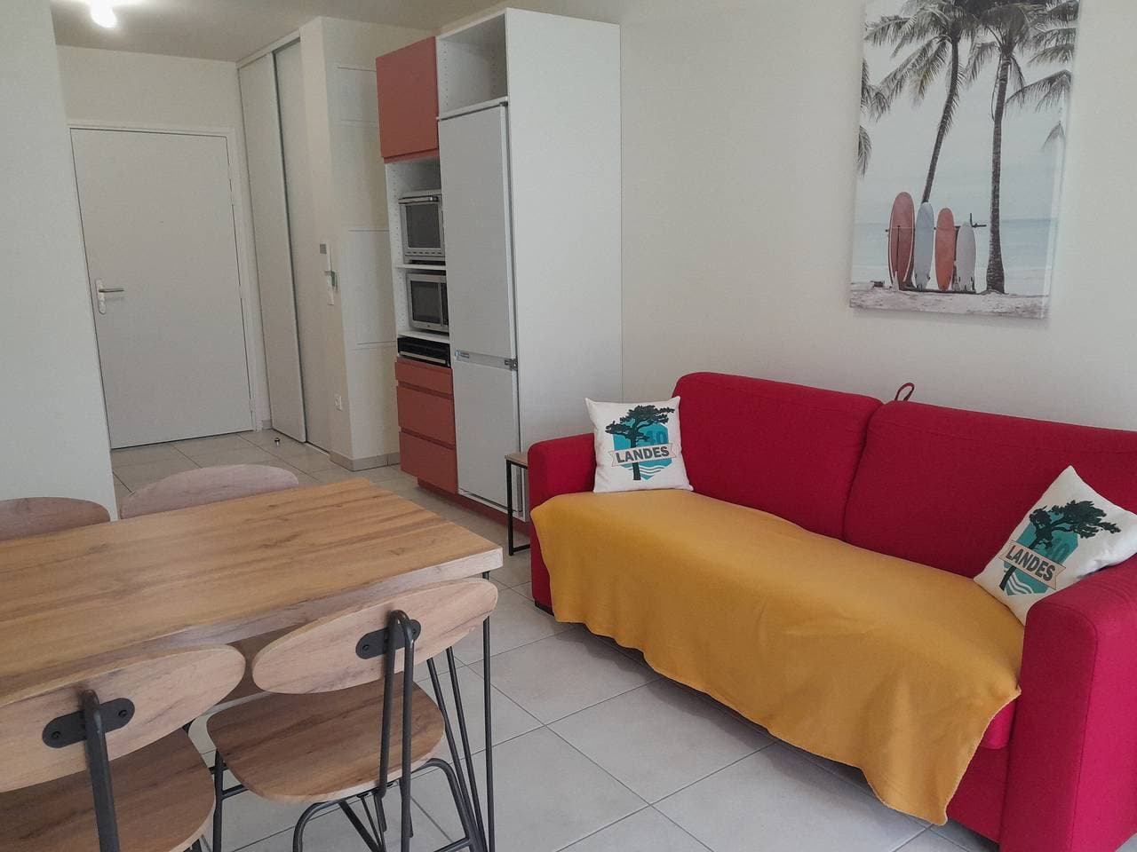 Wohnung für 4 in Mimizan, Komfort zwischen Meer und Wald, sonnige Terrasse 1