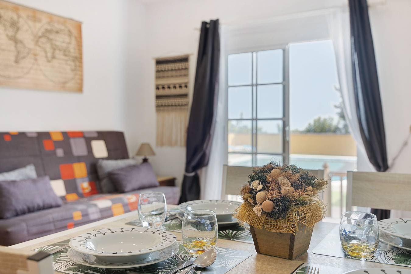 Foto 12 von 26: Ferienhaus 'P Armonia Rural' mit Meerblick, Terrasse, Gemeinschaftspool und WLAN