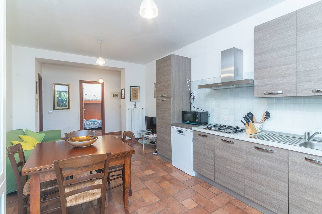 Foto 10 von 23: Ferienhaus 'Le Giare' mit Meerblick, WLAN, Klimaanlage und Balkon