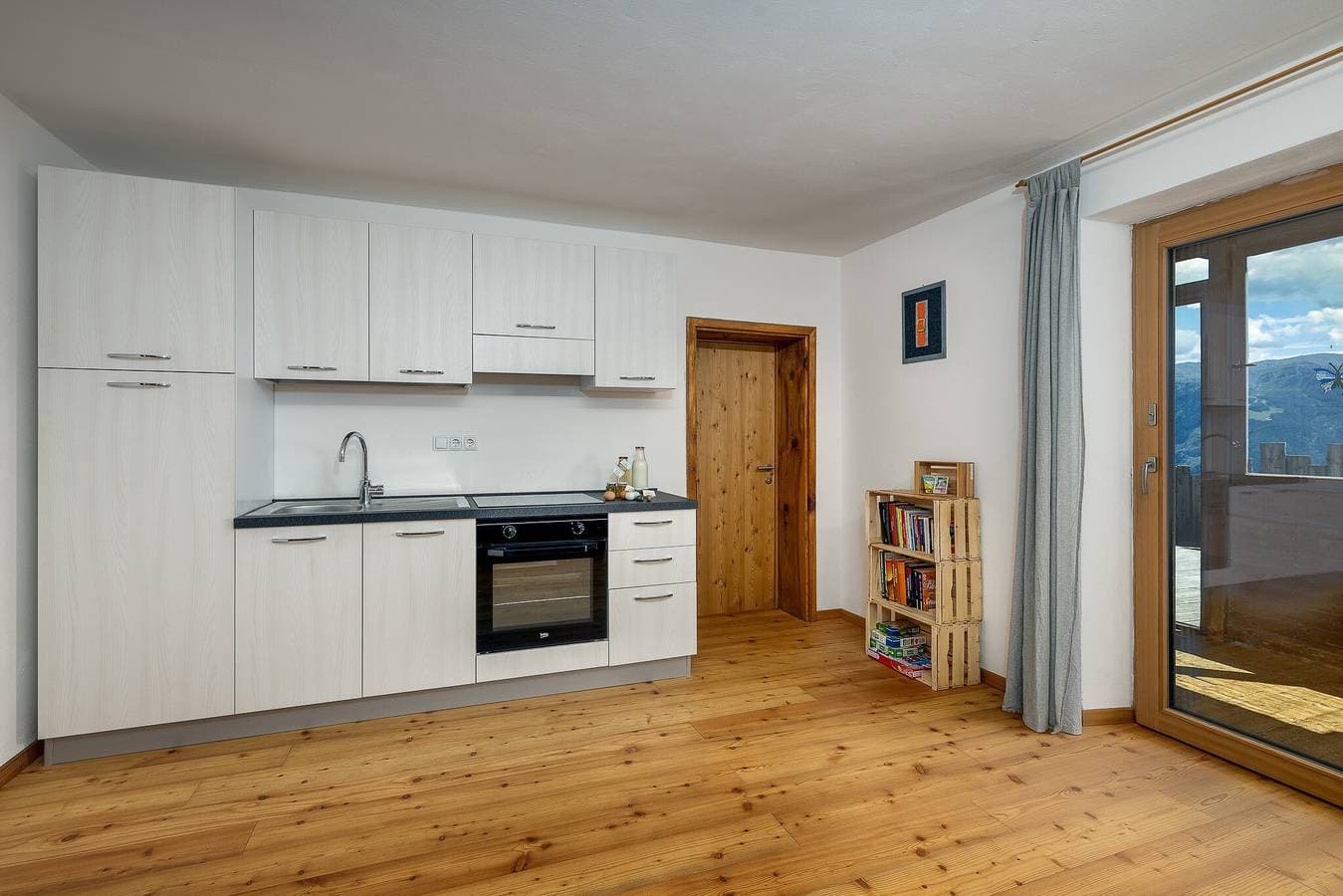 Foto 4 von 25: Einzimmerapartment "Oberköbenhof Tal" mit Bergblick, Gemeinschaftsterrasse und WLAN