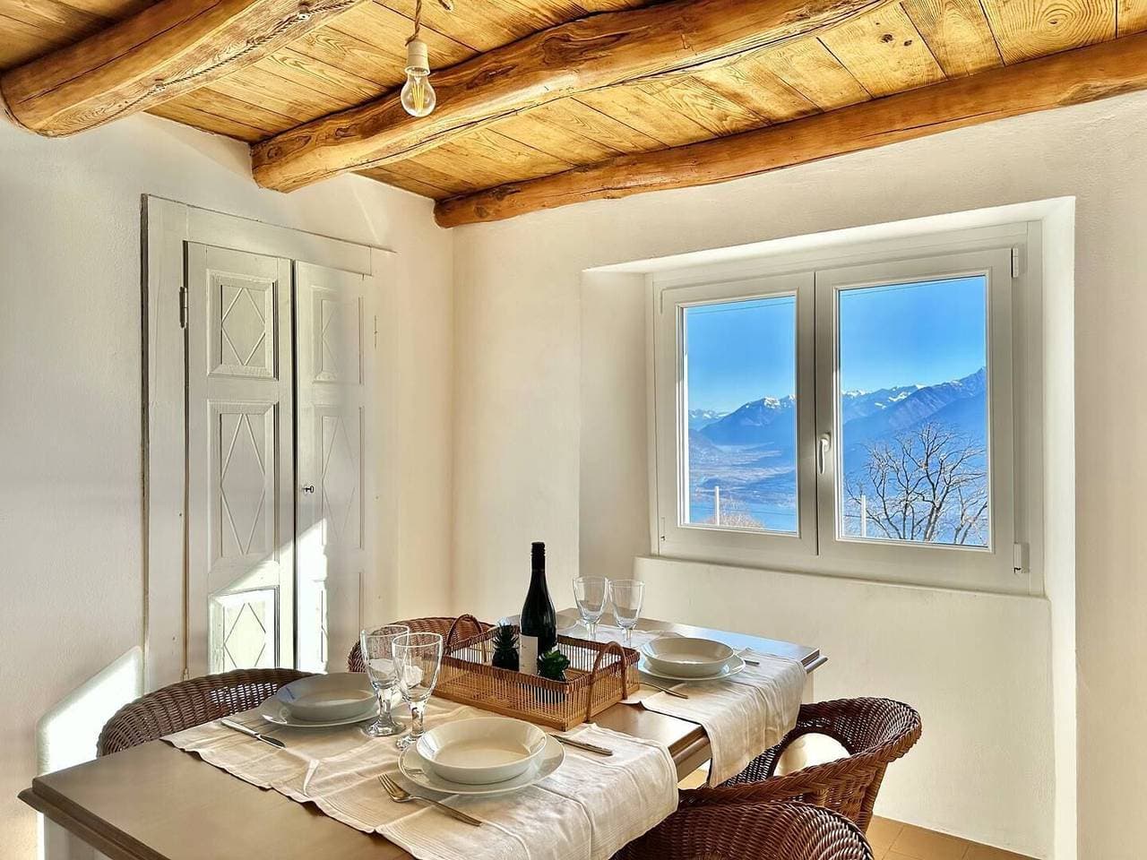 Foto 2 von 35: Bergoase Ferienhaus Argentina mit Seeblick