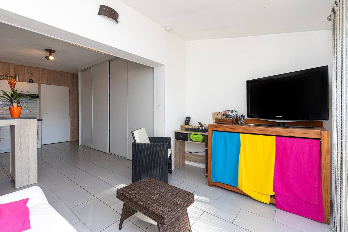 Foto 7 von 25: Studio 'Cap Breton', an Maison angrenzend mit privater Terrasse, WLAN und Klimaanlage