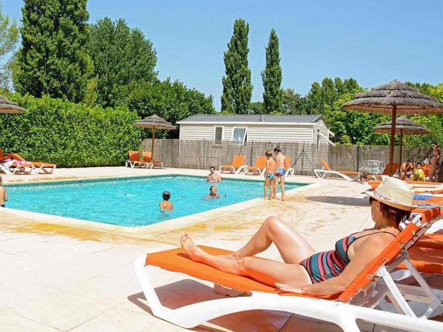 Camping Les Fouguieres - Mobilheim 4 personen - Classic Eco + Louisiane 1