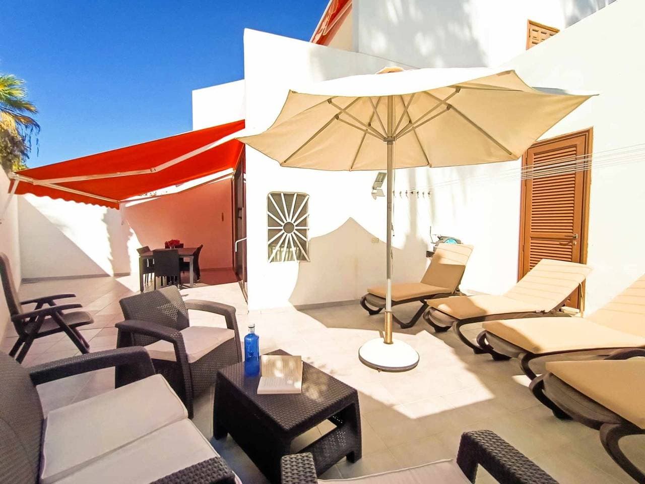 Foto 5 von 25: Villa für 6 Pers. in Playa Las Américas, Meerblick