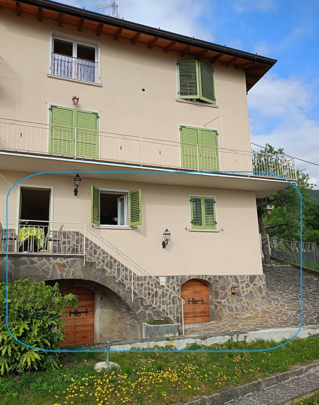Foto 8 von 30: Ferienwohnung 'El Pià' mit Seeblick und privatem Garten