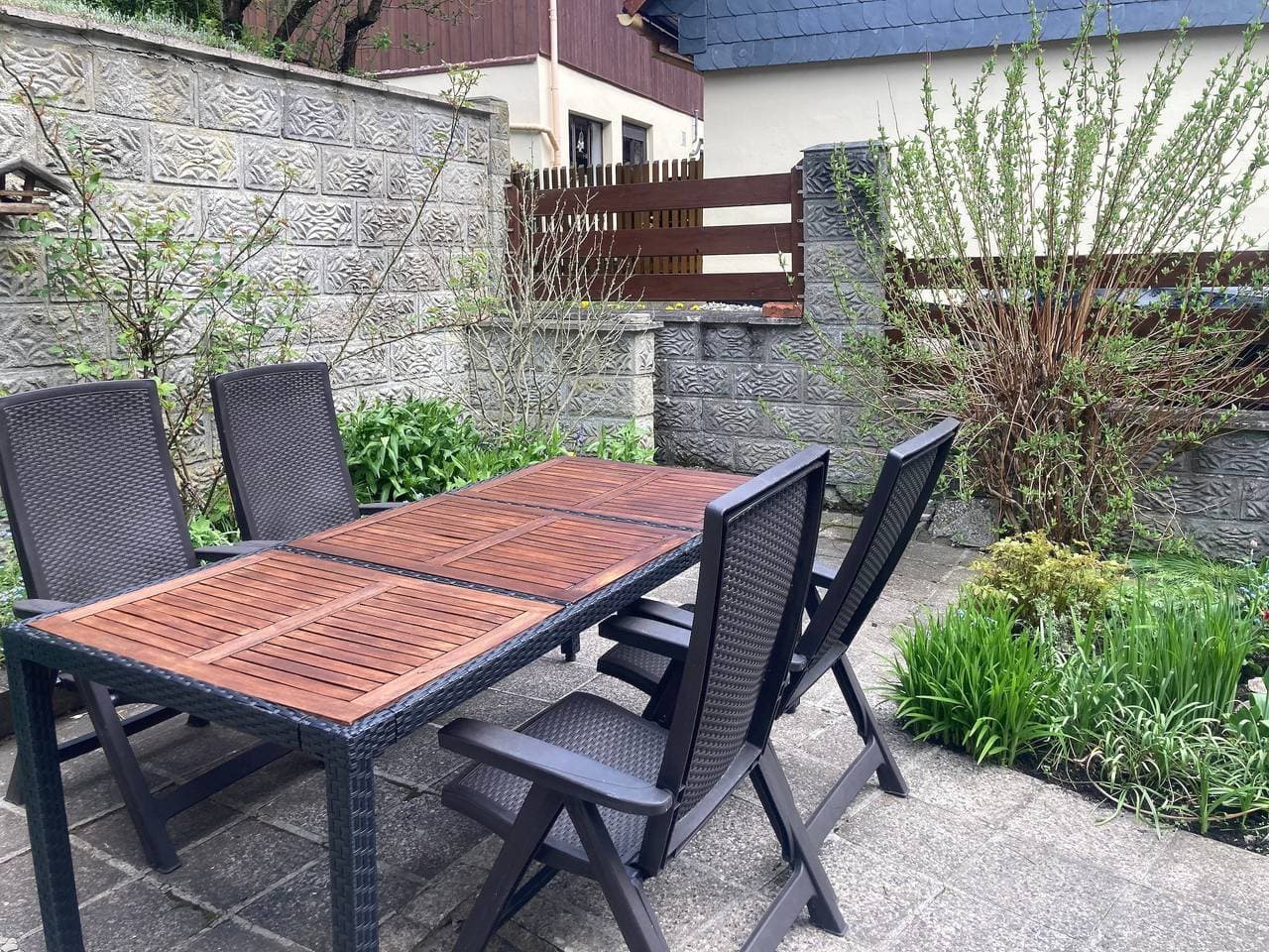 Foto 12 von 37: Ferienwohnung "Rübeland" mit Bergblick, Gemeinschaftsgarten und WLAN