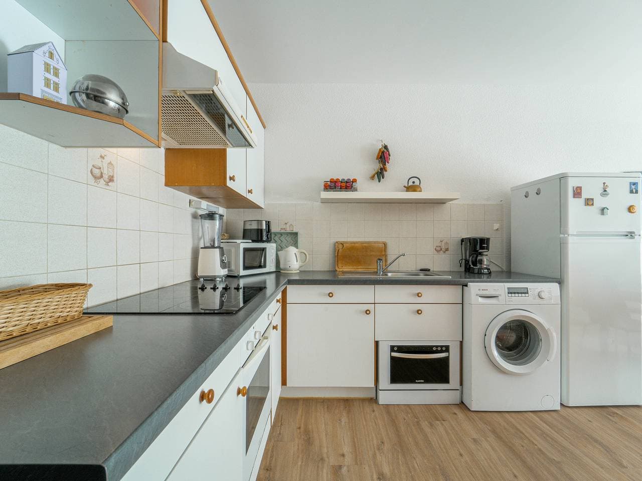 Foto 6 von 15: Mimizan Strand T2 mit Terrasse und Parkplatz in der Nähe des Ozeans